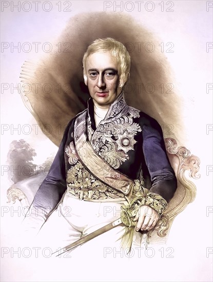 Ignaz Naria Count of Attems-Heiligenkreuz, 1774-1861, 1820-1852 Governor of Styria, Historical,