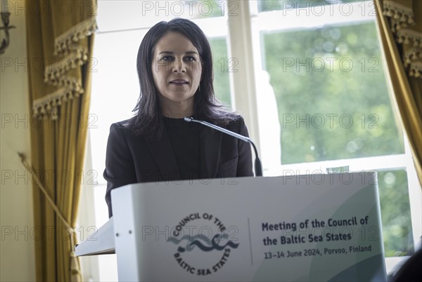 Press conference with Annalena Bärbock (Alliance 90/The Greens), Federal Foreign Minister, at the