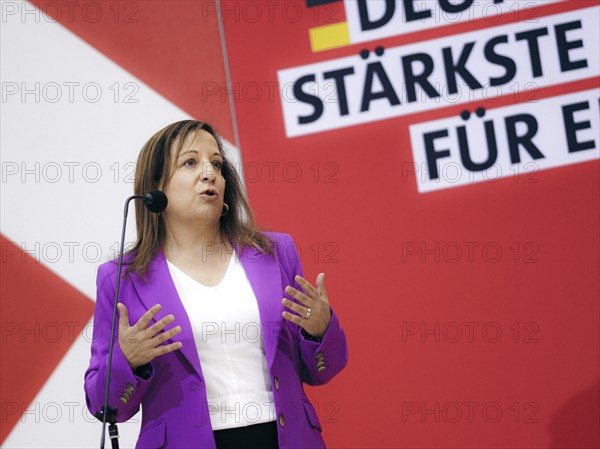 Iratxe Garcia Perez, leader of the parliamentary group of the Spanish Progressive Alliance of