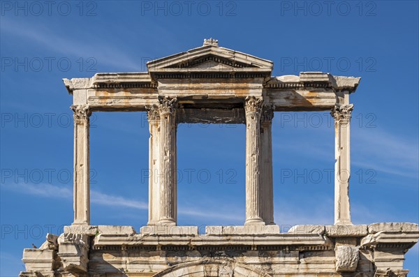 Arch of Hadrian aka Hadrian's Gate, Athens, Greece, Europe