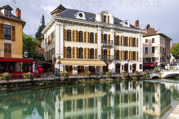 City of Annecy, Departement Haute-Savoie, region Auvergne-Rhône-Alpes, France, Europe