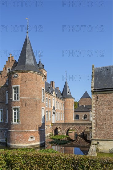 Commandery of Alden Biesen, 16th-century moated castle at Rijkhoven, Bilzen, province of Limburg,