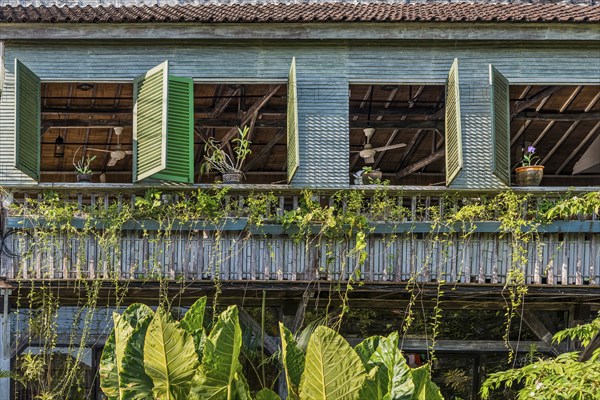 Facade of a wooden house, house, architecture, building, facade, texture, open, wooden facade,