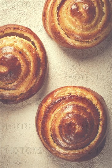 Muffin with cottage cheese and coconut, brioche, pastries, breakfast, no people