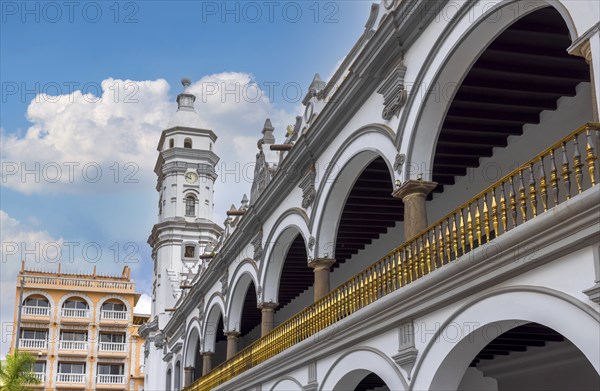 Veracruz, Municipal Palace of Veracruz in in historic city center, one of the main city tourist