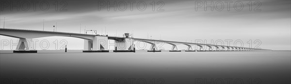 Zeeland Bridge, Oosterschelde, Netherlands