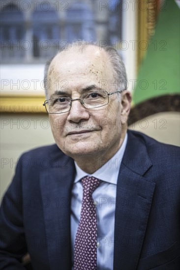 Mohammed Mustafa, designated Prime Minister of the Palestinian Authority in Ramallah, 25 March 2024