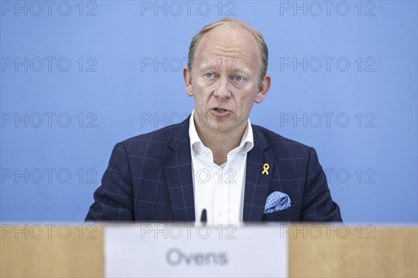 Carsten Ovens, CEO, European Leadership Network (ELNET), recorded at a press conference to present