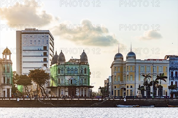 Square of the zero mark where the city of Recife in the state of Pernambuco had its beginning,