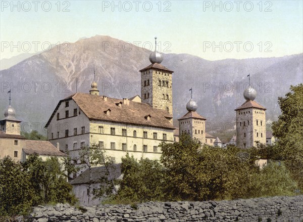 Stockalper Palace, also known as Stockalperpalast, was built between 1651 and 1671 in the Valais