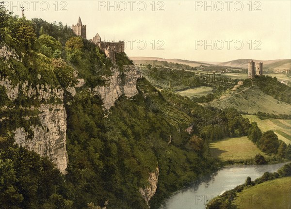 Rudelsburg is a hilltop castle above Saaleck in the Burgenland district of Saxony-Anhalt, Germany,