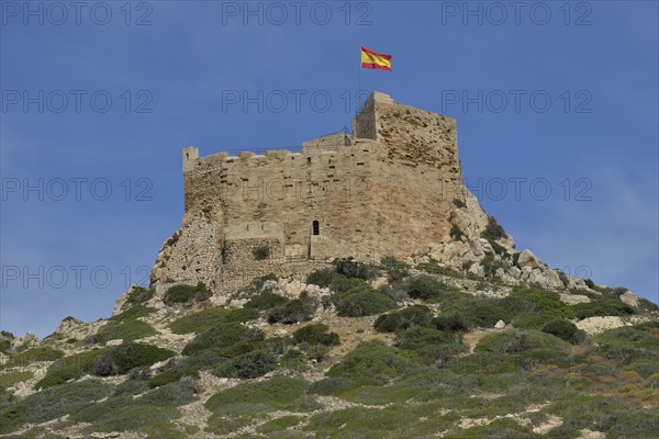 Cabrera Castle, Parque Nacional de Cabrera, Cabrera National Park, Cabrera Archipelago, Majorca,