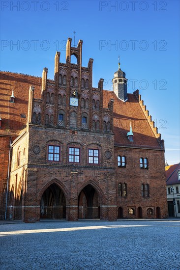 Jüterbog City Hall, Brandenburg, Germany, Europe
