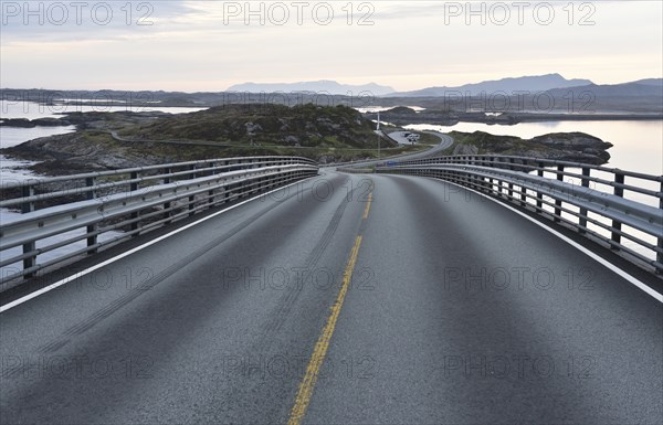 Archipelago Landscape on the Atlantic Road in Norway