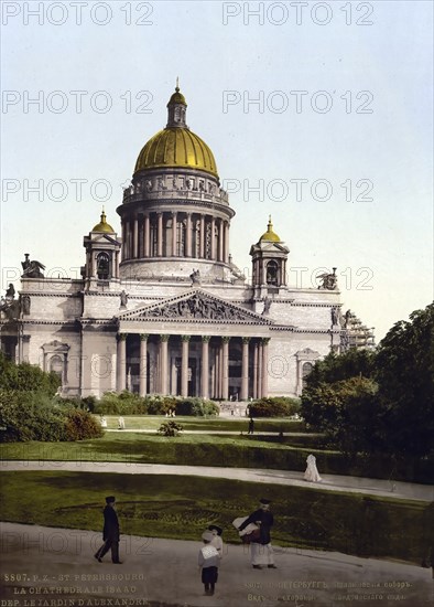 St. Isaac's Cathedral, Cathedral of St. Isaac of Dalmatia, the largest church in St. Petersburg and