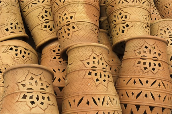 Morocco, clay jugs, Africa