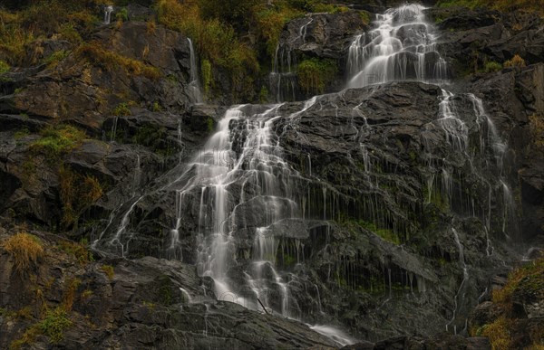 Todtnau waterfalls in autumn, Todtnau, Black Forest, Baden-Württemberg, Germany, Europe
