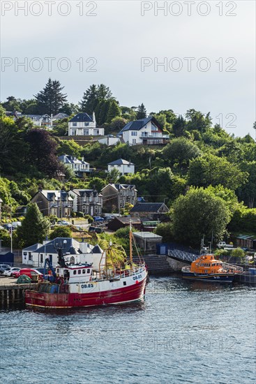 Oban Bay and Marina, Oban, Argyll and Bute, Scotland, UK