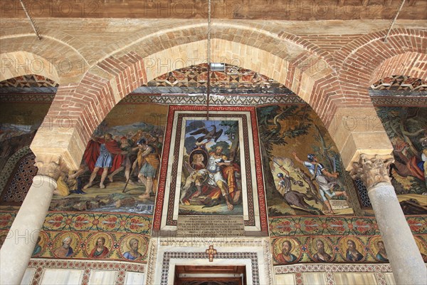 City of Palermo, Palazzo Reale, Royal Palace, also called Palazzo dei Normanni or Norman Palace, in