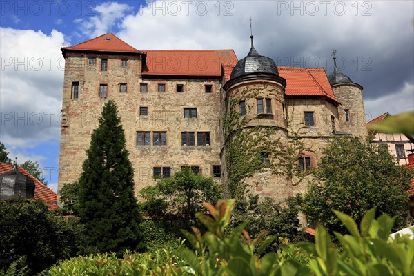 Johanniterburg Kühndorf, Kühndorf Castle, built in 1315 by the Order of St. John on the remains of