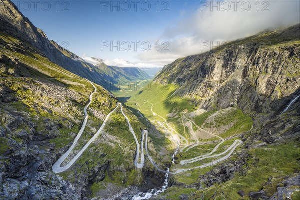 Trollstigen Mountain Road, near Åndalsnes, Møre og Romsdal, Norway, Europe