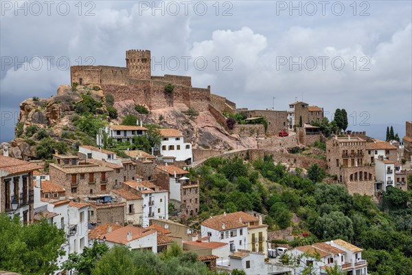 Old town of Vilafamés, province of Castellón, Valencian Community, Spain, Europe