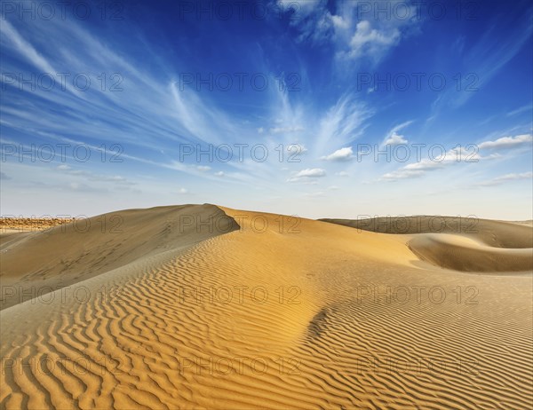 Dunes of Thar Desert, Rajasthan India
