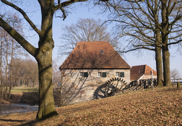 The Mallumsche watermill near Eibergen in the Dutch region Achterhoek