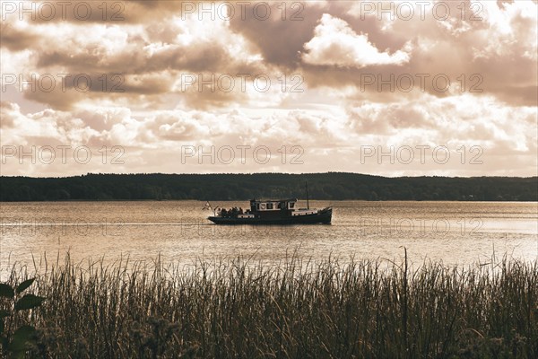 Sunset at Scharmützelsee, Bad Saarow, Brandenburg, Germany, Europe