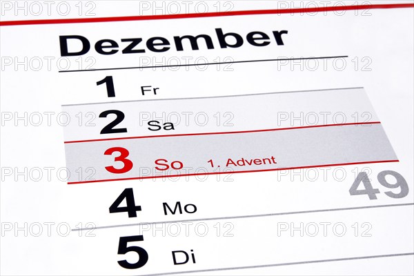 The first advent
