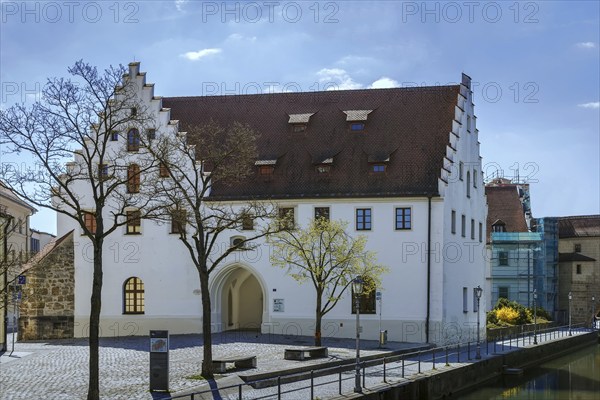 Building of castle in Amberg, Bavaria, Germany, Europe