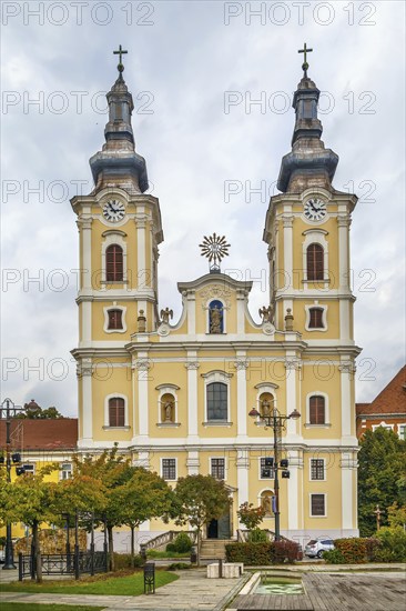 Church of the Assumption or Minority Church Baroque style in Miskolc Hungary