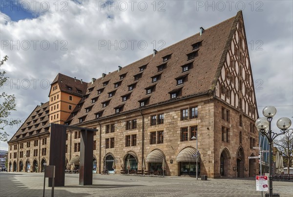 Former Customs House (Mauthalle) in Nuremberg, Germany, Europe