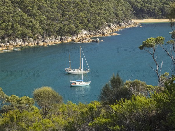 Refuge Cove provides safe anchorage for those sailing through and around the southern coast of