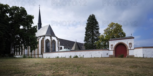 Former Trappist monastery Mariawald Abbey in the Eifel region