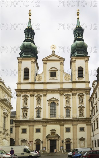 The Jesuit Church, also known as the University Church is double-tower church in Vienna, Austria.