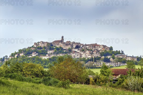 View of Cordes-sur-Ciel is a commune in the Tarn department in southern France