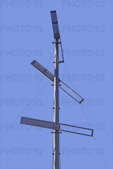 French early 19th century optical telegraph, semaphore telegraph, type 1806 for conveying textual
