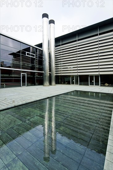 Saxon State Parliament, inner courtyard