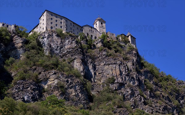 Säben Monastery, Klausen, Chiusa, Eisacktal, Province of Bolzano, South Tyrol, Italy, Europe