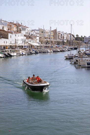 Historic Port, Ciutadella or Ciutadela, Menorca, Balearic Islands, Spain, Europe
