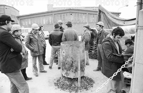 The rigorous behaviour of the entrepreneur Seibel of the cement factory Seibel und Soehne in