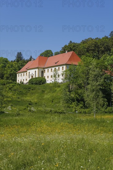Ehrenfels Castle, former summer residence of the Zwiefalter abbots, summer residence, simple