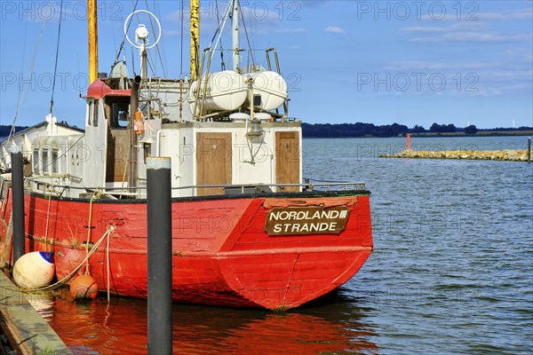 The cutter Nordland III, a former war fishing cutter that was demilitarised after the Second World