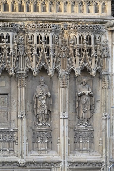 Detail, Cathedral, Canterbury, Kent, England, Great Britain