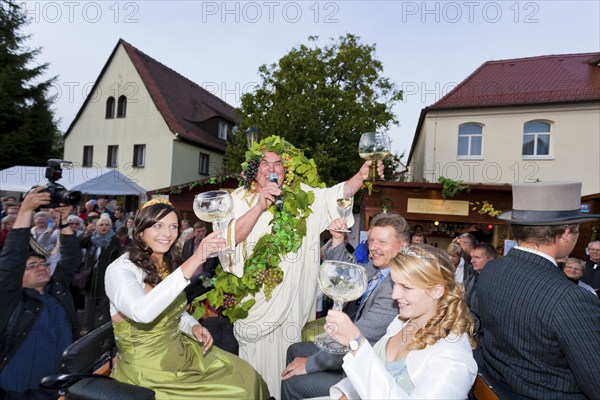 Autumn and wine festival in Altkötzschenbroda