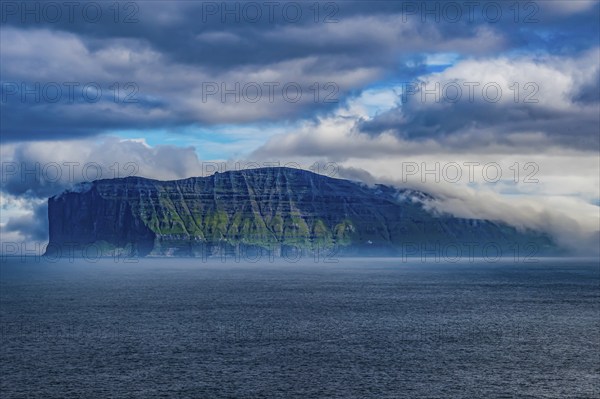 The island of Fugloy, Faroe islands, Denmark, Europe