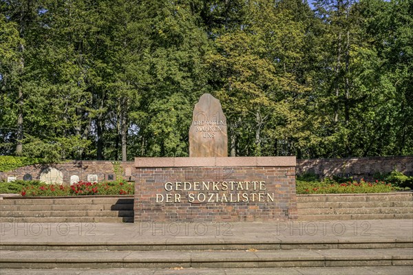 Socialist Memorial, Friedrichsfelde Central Cemetery, Gudrunstrasse, Lichtenberg, Berlin, Germany,