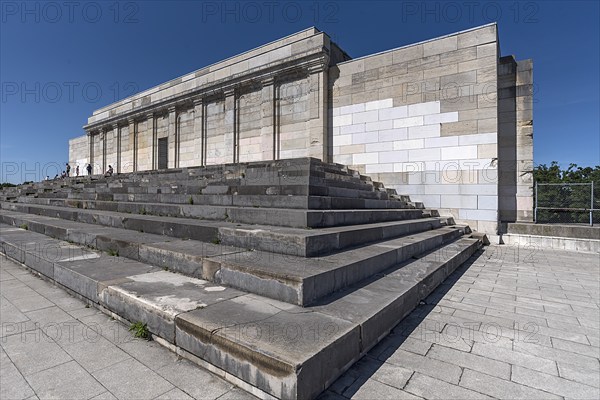 Zeppelin Main Stand, at the former National Socialist parade ground on the Nazi Party Rally