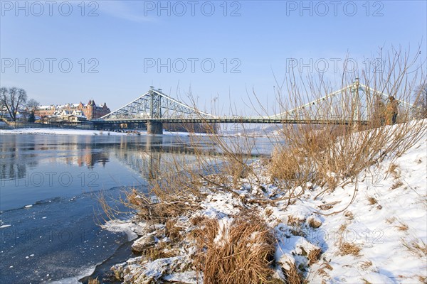 Winter at the blauen Wunder